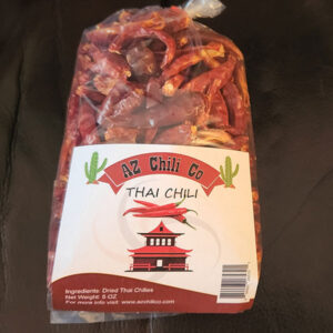 Dried Thai Chilies 5 Oz Package